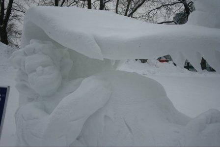 winter carnival quebec city winter carnaval snow sculpture