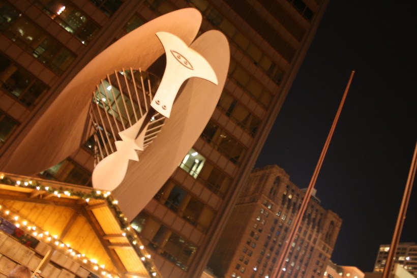 The Picasso, Chicago travel, expat blog Chicago travel, Picasso